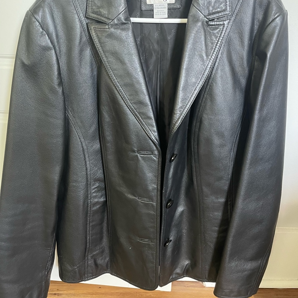 East 5th Genuine Leather Jacket